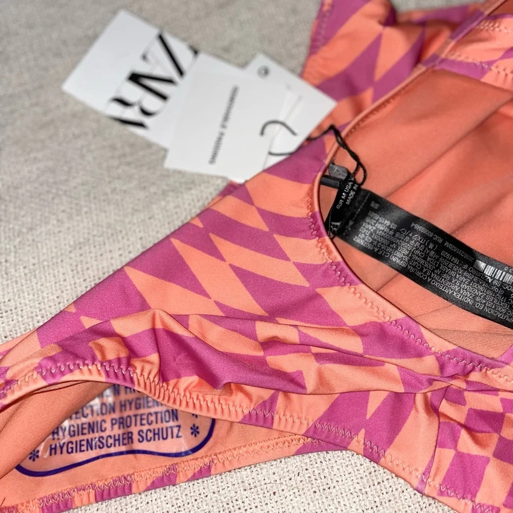 ZARA PRINTED SWIMSUIT